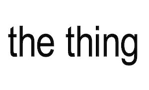 the thing