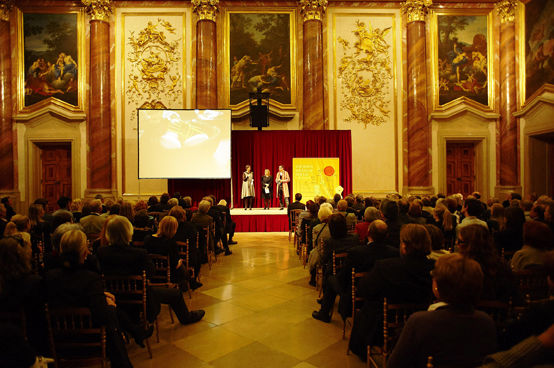 Hercules Saal bei den Eröffnungsreden