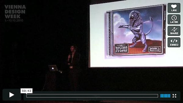 VIENNA DESIGN WEEK Talks: Stefan Sagmeister (A/USA)