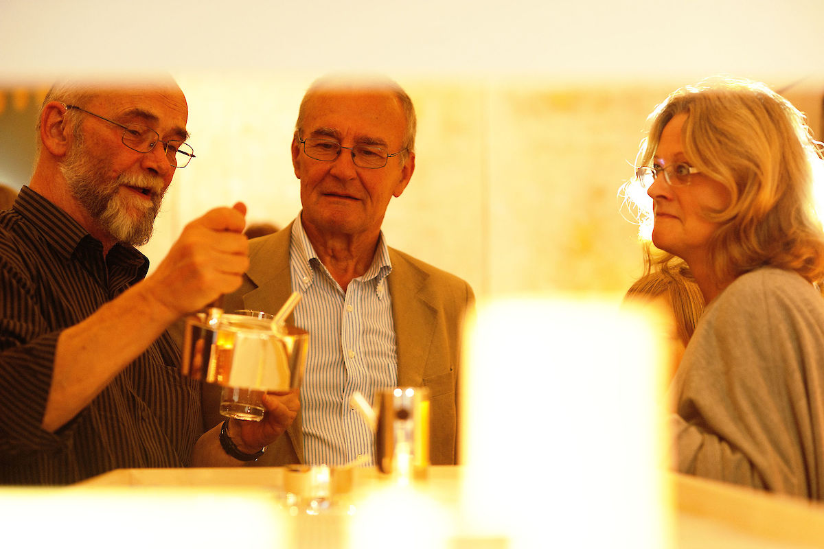 Tomás Alonso bei der Wiener Silber Manufactur