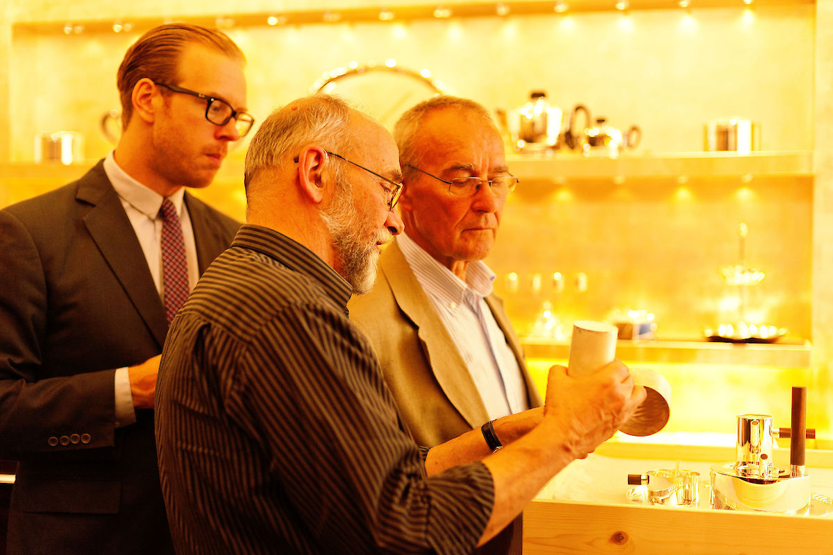 Tomás Alonso bei der Wiener Silber Manufactur