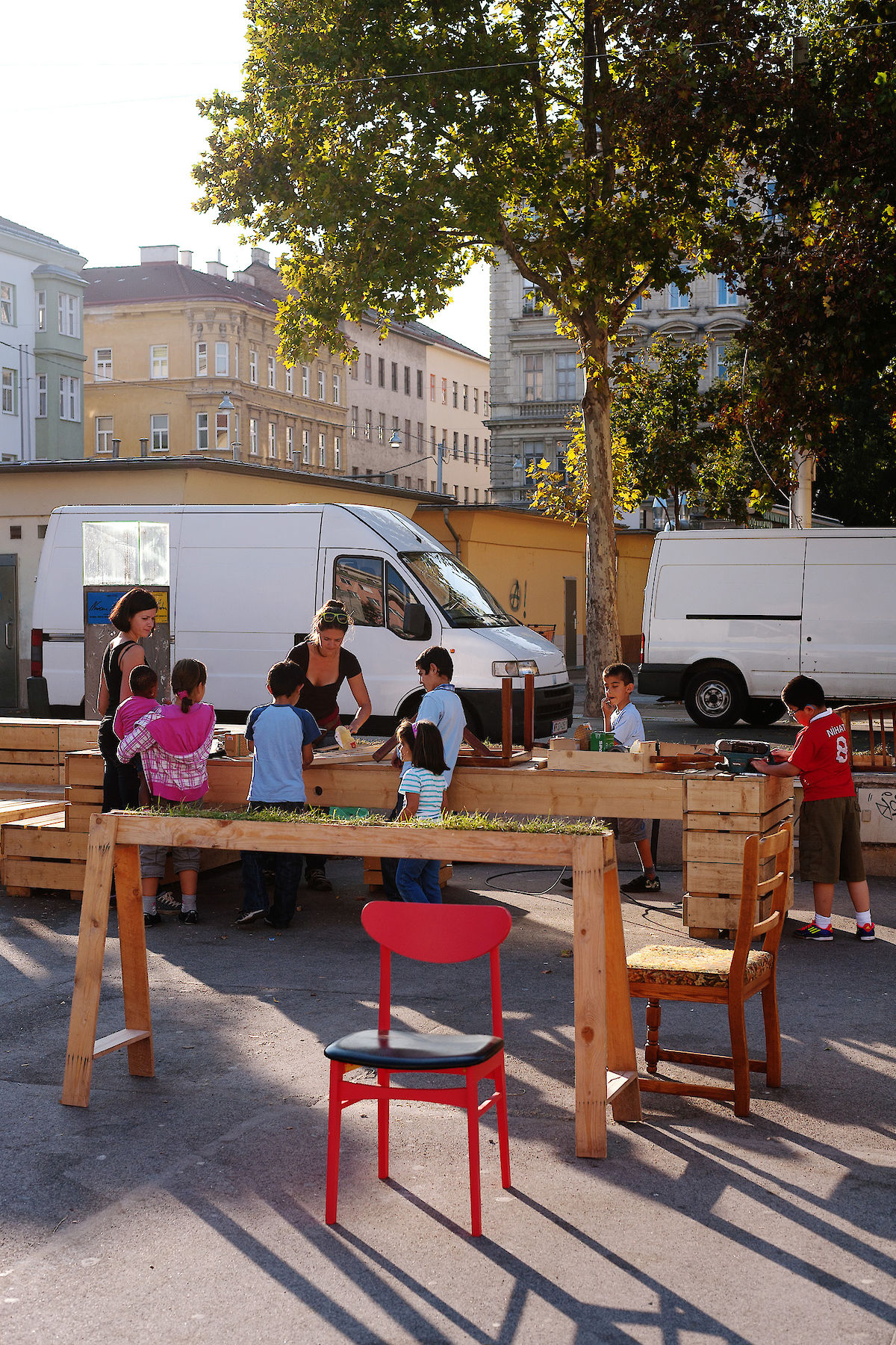 esterni Volkertplatz is a great place to be