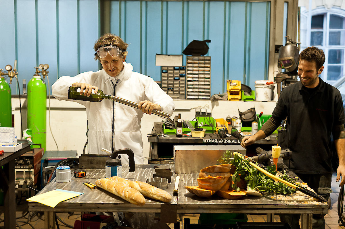 honey &amp; bunny productions food tools – eine Food-Design-Performance