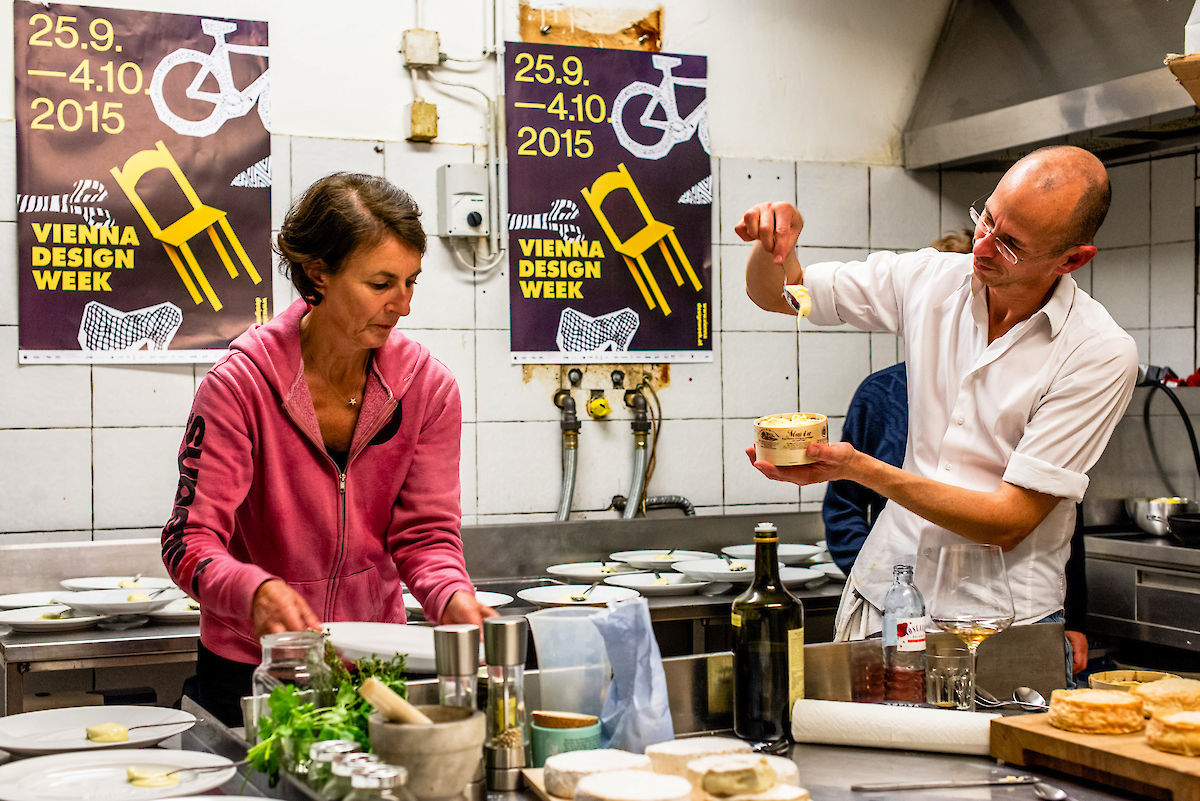 Alexandra Palla Johannes Lingenhel (macht Feines), Ike Ikrath (Architekt und Hotelier), Megumi Ito (Light Fixtures &amp; Interior), VIENNA DESIGN COOK - 2.10.2015