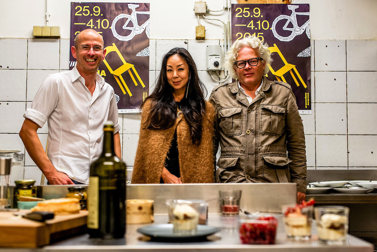 Alexandra Palla Johannes Lingenhel (macht Feines), Ike Ikrath (Architekt und Hotelier), Megumi Ito (Light Fixtures &amp; Interior), VIENNA DESIGN COOK - 2.10.2015