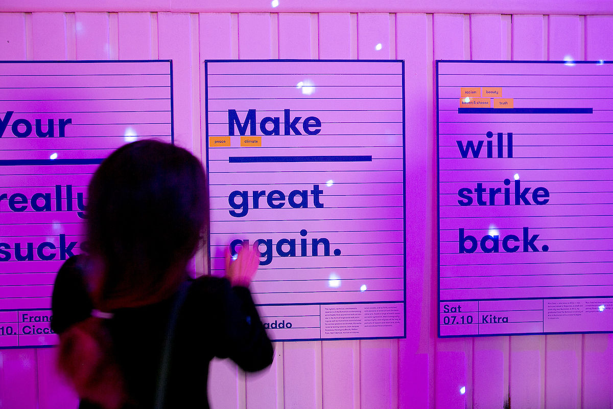 VIENNA DESIGN WEEK Opening Festivalzentrale, 28.09.2017