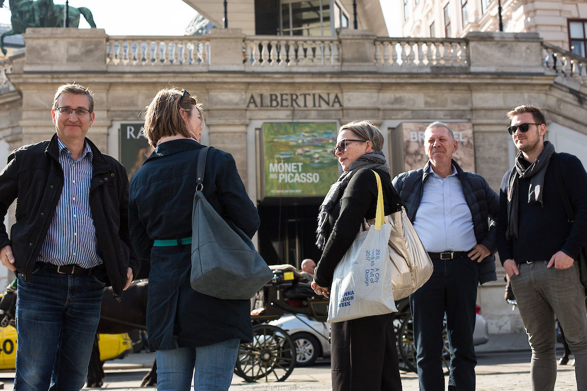 TOUR 3: DESIGN IN WIEN INNERE STADT Vienna Design Week / Gabriela Steiner-Scharfetter, 29.09.2017