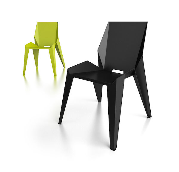 Petr Novague, Aluminium Chair  © 2011, archive Novague, L.t.d.