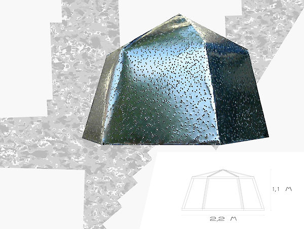 Francisco Perez
&quot;lighting in lighting out&quot;
Lichtobjekt, &quot;Da-Zwischen - Der Scheinwerfer II&quot;
2011